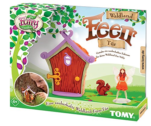 Tomy My Fairy Garden The Waldland Hadas Puerta – Juguete de Exterior con Figura de Hada para niños a Partir de 4 años – Juega e interacción con la Naturaleza