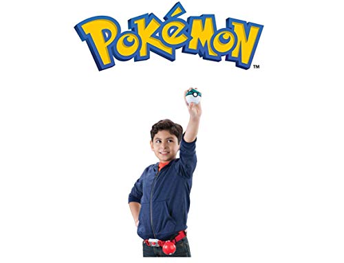 TOMY Pokémon - "Cinturón de Poké Balls con Poké Balls" para jugar y coleccionar, a partir de 4 años, surtido: modelos/colores aleatorios