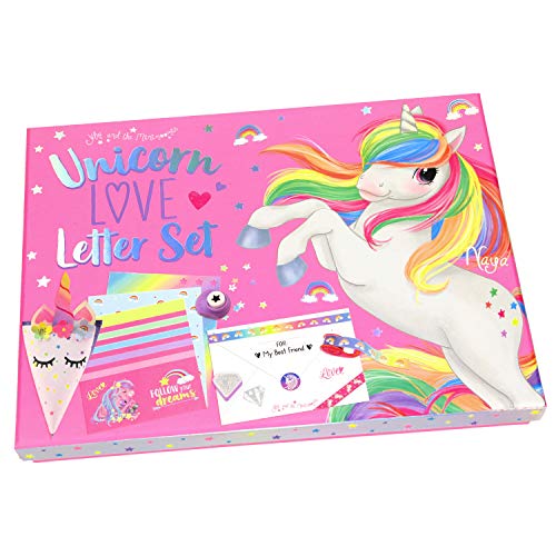 TOP MODEL Ylvi and the Minimoomis Unicorn Love Letter Set (0010537), multicolor, única (DEPESCHE 1)