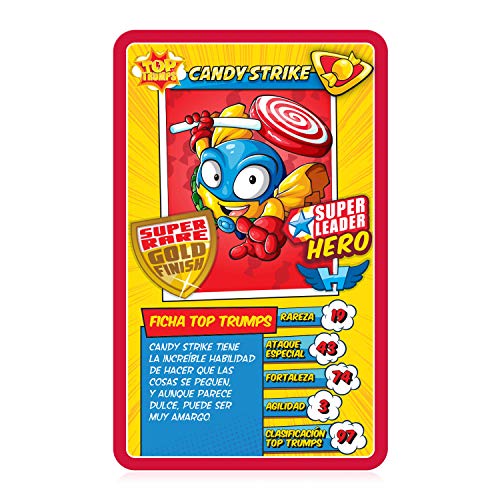 Top Trumps SuperZings - Juego de Cartas Educativo | Utiliza tus conocimientos sobre tus personajes favoritos para ganar - Versión en Español