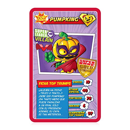 Top Trumps SuperZings - Juego de Cartas Educativo | Utiliza tus conocimientos sobre tus personajes favoritos para ganar - Versión en Español