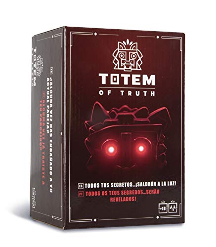 Totem of Truth - Juego divertido para adultos con 200 preguntas extremas y picantes, Verdad o Reto