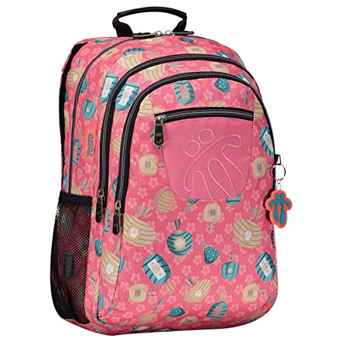 TOTTO Marcador - Mochila Casual, Multicolor, 40 cm