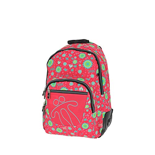 TOTTO Mochilas Escolares Grandes Infantiles Estampados, 44 cm, Multicolor