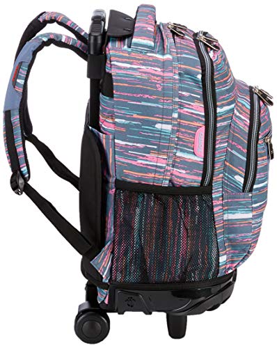 TOTTO Morral Rue Bomper Renglones Mochila, Mujer, Estampado, Talla Única