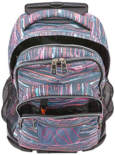 TOTTO Morral Rue Bomper Renglones Mochila, Mujer, Estampado, Talla Única