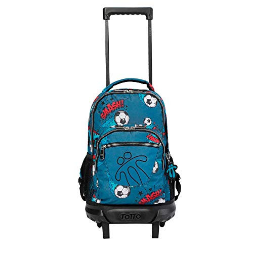 TOTTO Morral Rue Bomper Resma Mochila, Niños, Estampado, Talla Única