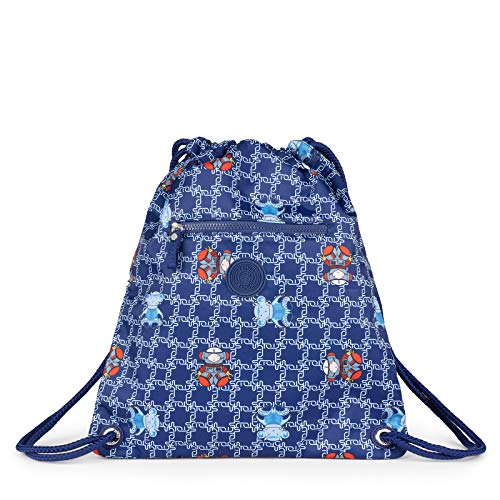 TOUS Mochila School Logogram Color Azul