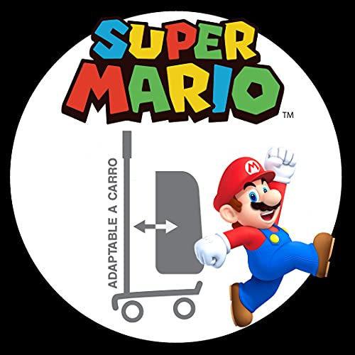 Toy bags- Super Mario y Luichi Juguetes, Color Azul y Rojo, Grande (T963-830)