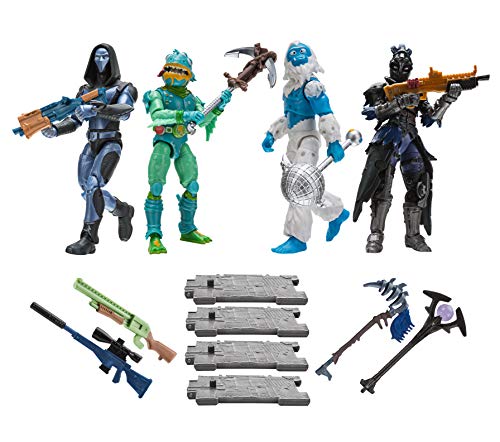 Toy Partner 2 Pack 4 FIGUAS FORTNITE Squad Mode Core, Serie 2, 10 CM, Multicolor (FNT0109)