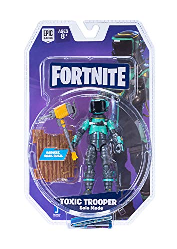 Toy Partner Figura FORTNITE Toxic Trooper 10 CM, Serie 2 Incluye 1 Accesorio, EN Blister, Multicolor (FNT0075)