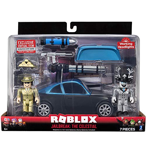 Toy Partner Roblox Action Collection - Jailbreak: El vehículo Celestial Deluxe [Incluye artículo Virtual Exclusivo] (Toypartner ROB0174)