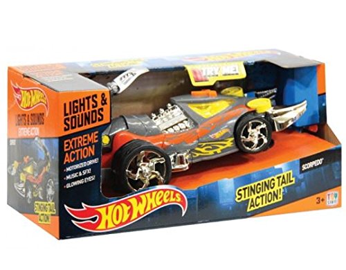 Toy State Hot Wheels Coches con luz,Sonidos y movimientoExtreme Action Scorpedo