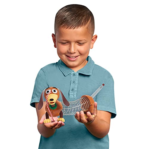 Toy Story 4- Disney and Pixar Story Slinky Dog Jr Pull Toy, Multicolor, 22.2 x 5.1 x 18.4 cm (Flair Leisure Products 03240)