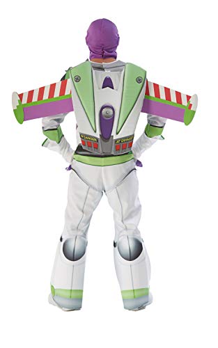 Toy Story - Disfraz de Buzz Lightyear Super Premium para adultos, talla única (Rubie's 810244)