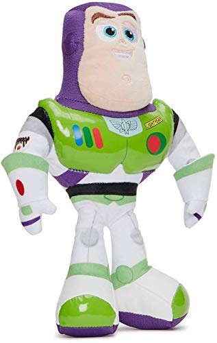 Toy Story - Peluche 11'80"/30cm Buzz Lightyear, Astronauta superhéroe Espacial Calidad Super Soft