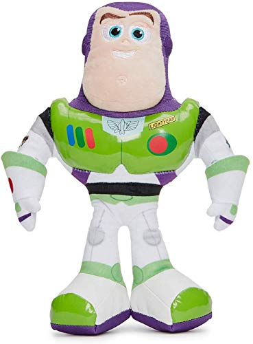 Toy Story - Peluche 11'80"/30cm Buzz Lightyear, Astronauta superhéroe Espacial Calidad Super Soft