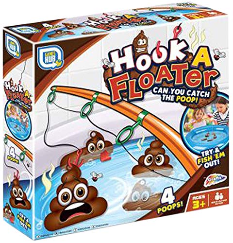 TOYLAND® Hook a Floater Childrens Juego de Pesca con Caca - Novedad Juego de Agua con Caca Flotante