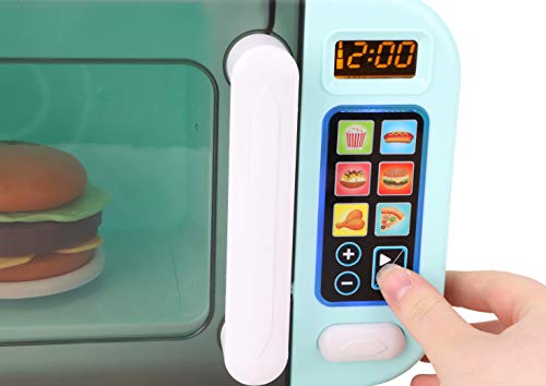 TOYLAND® My 1st Microondas con luz y Sonido - Juguete de Cocina - con Comida simulada