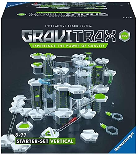 ToysWorld Gravitrax Pro - Juego de iniciación de GraviTrax Vertical Starter-Set con bolas de metal con ruta de bolas de metal y edición multilingüe con italiano