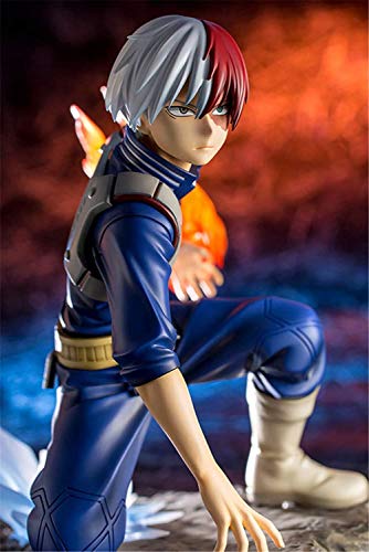 TQGG My Hero Academia Shoto Todoroki PVC Figura 1/8 Escala Anime Juguete en Caja Modelo