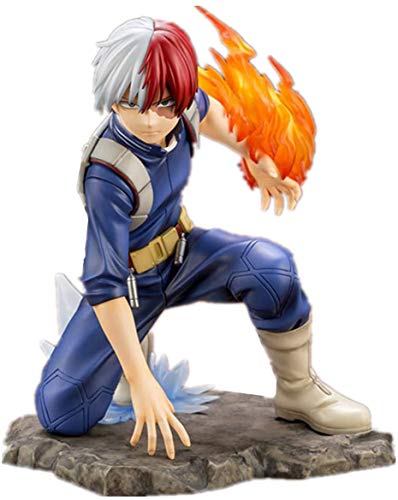 TQGG My Hero Academia Shoto Todoroki PVC Figura 1/8 Escala Anime Juguete en Caja Modelo