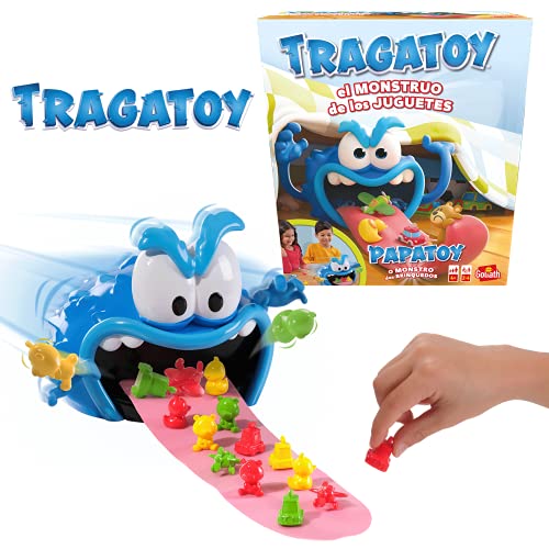 Tragatoy, el Monstruo de los Juguetes. Juego de Mesa Infantil