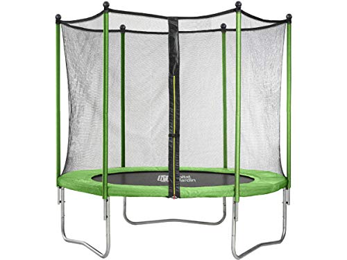 Trampolin Yoopi - Ø 3.05 m - escalera + red