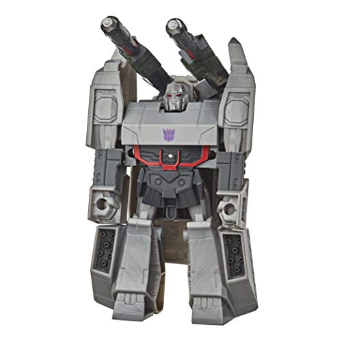 TRANSFORMERS Bumblebee Cyberverse Adventures Toys Action Attackers: Figura de acción Megatron Cambiador de 1 Paso, niños Mayores de 6 años, 4.1 Pulgadas