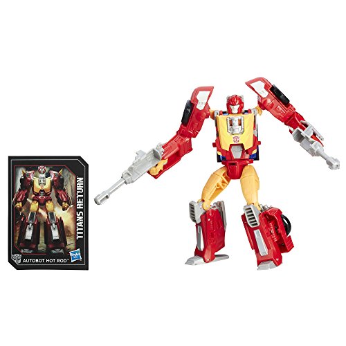 Transformers Generations Titans Return Autobot Hot Rod y Firedrive