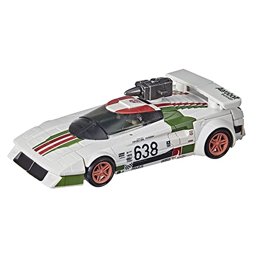 Transformers Generations War for Cybertron: Kingdom Deluxe WFC-K24 Wheeljack-Figura de acción (14 cm, a Partir de 8 años) (Hasbro F0678)