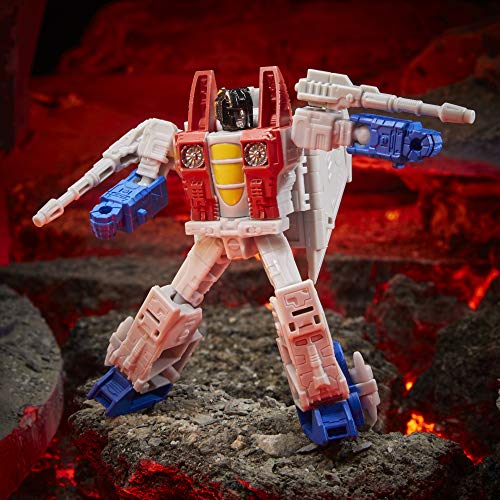 Transformers Juguetes Figura de acción WFC-K12 Starscream de Generations War for Cybertron: Kingdom Core Class, a Partir de 8 años, 8,5 cm