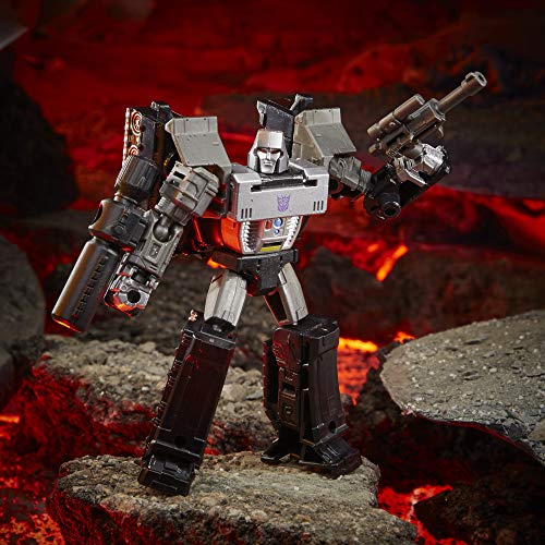 Transformers Juguetes Figura de acción WFC-K13 Megatron de Generations War for Cybertron: Kingdom Core Class de 8,5 cm, a Partir de 8 años