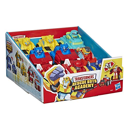 Transformers Playskool Heroes Rescue Bots Academy Mini BOT Flitzer Juguete Cochecito/Robot de 5 cm para niños a Partir de 3 años