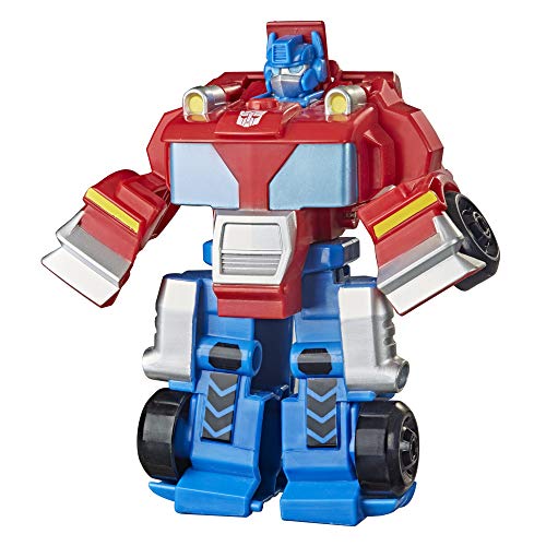 Transformers Rescue Bots Academy Classic Helden Team Optimus Prime-Juguete transformable de 11 cm, a Partir de 3 (Hasbro F0887)