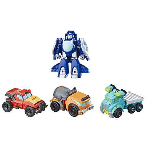 TRANSFORMERS Rescue Bots E5099EU4 Equipo de Rescate de Playskool Heroes Academy,