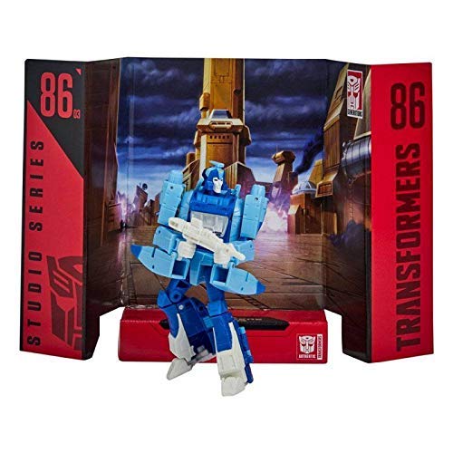 Transformers Toys Studio Series 86-03 Deluxe Class The Transformers: The Movie 1986 Figura de acción Blurr - Edades 8 en adelante, 4.5 Pulgadas