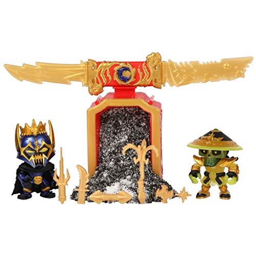 Treasure X - Battle Pack Ninja serie 6 - 2 figuras ninja exclusivas y accesorios (Famosa 700016682)