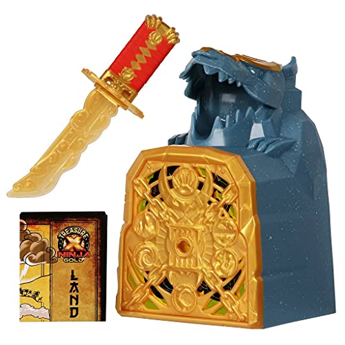 Treasure X - Guarida del Dragón Ninja serie 6 - Figuras acción, 6 dragones para coleccionar, modelo surtido (Famosa 700016681)