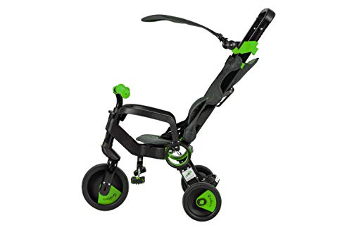 Triciclo Evolutivo Plegable Galileo Negro y Verde