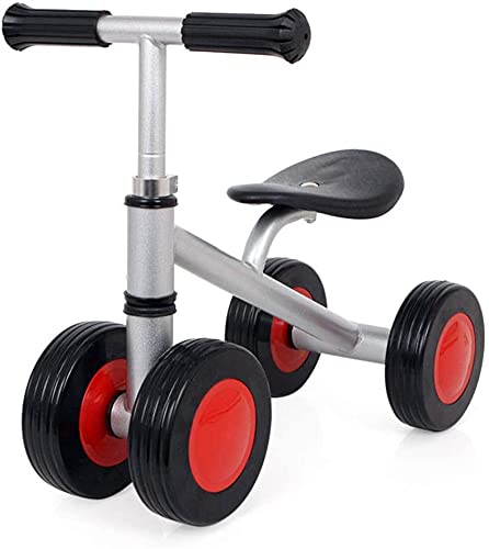 Triciclo Evolutivo Toral PRAMS BALANCE BICICLE, TRIGHT KIDS TRIKE TRIBLE 4 RUEDA LIGHT PASEO LIGHTE EN BICICLETE Walker Triciclo Bebé Infantil Gris Gris Envejecimiento de 12 meses a 2 años Formación d