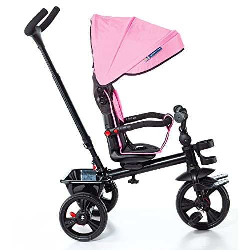 Triciclo Infantil Evolutivo Urban Trike City Plegable Molto (Rosa)