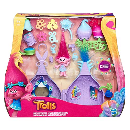 TROLLS - Kit salón de Belleza de Poppy (Hasbro B6559EU4)