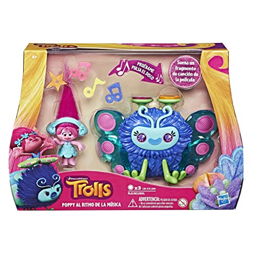 TROLLS - Poppy dj music (Hasbro B9885105) , color/modelo surtido