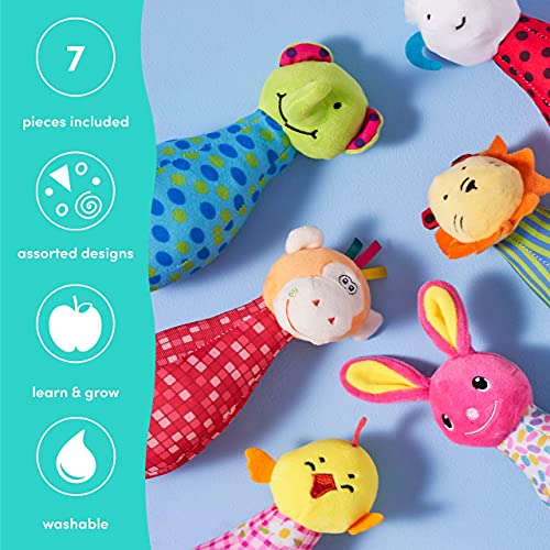 Twiddlers The Juego de Bolos para Niños - Set 6 de Peluche Alfileres y Bola