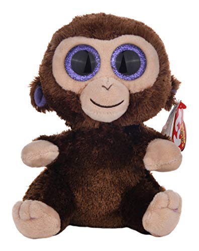 Ty 36003 Beanie Boos Coco - Chimpancé de peluche (15 cm)