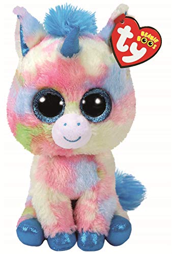 TY- Beanie Boo's Blitz, unicornio, Color azul, 15 cm (United Labels Ibérica 36877TY) , color/modelo surtido