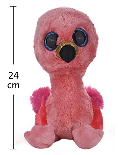 TY- Beanie Boo's Gilda, flamenco, Color rosa, 23 cm (37262TY)