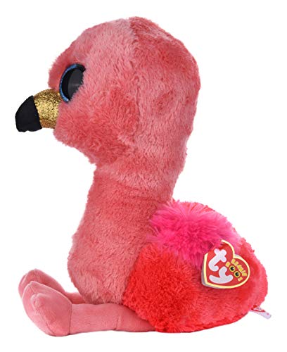 TY- Beanie Boo's Gilda, flamenco, Color rosa, 23 cm (37262TY)