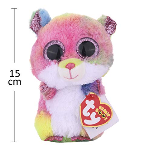 Ty TY36214 Beanie Boo's - Peluche de Rodney el hámster